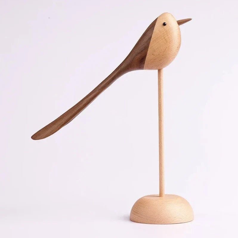 Hom & Ember – Nordic Wooden Bird Sculptures for a Serene Scandinavian Touch - Hom & Ember