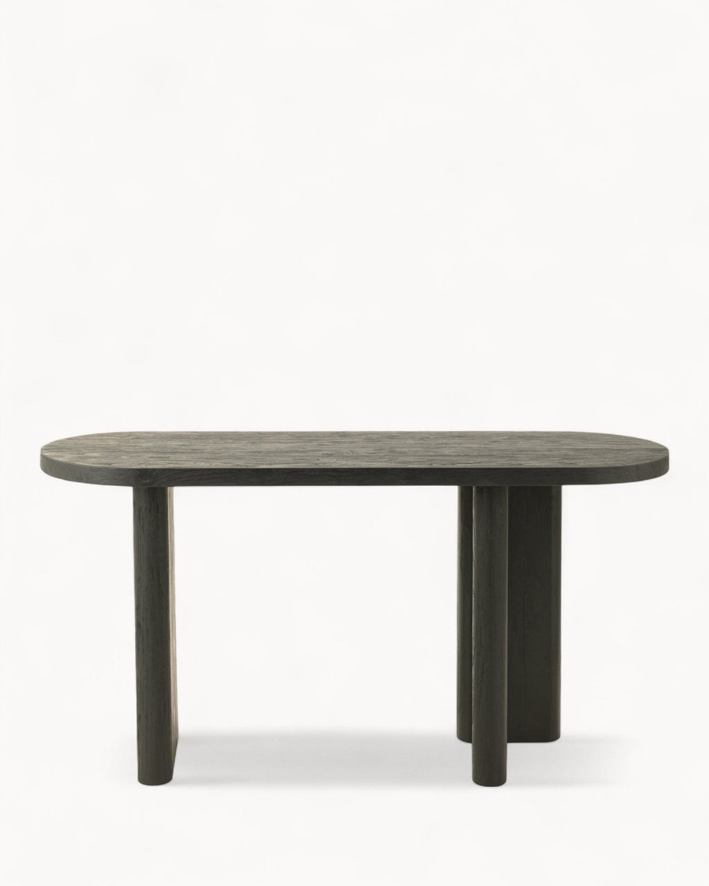 Hom & Ember - Wooden Table Teak Look Black