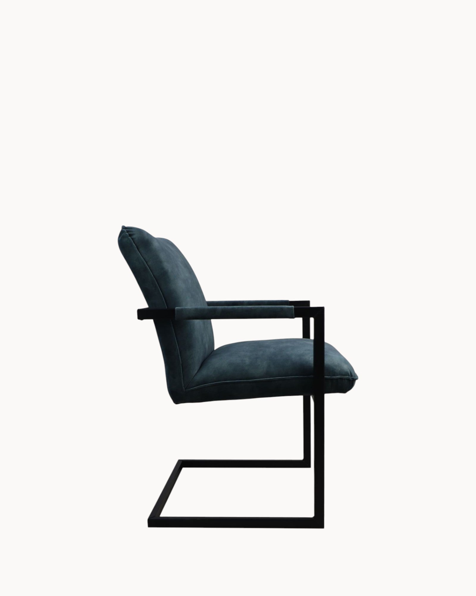 Hom & Ember - Dining Chairs Set of 2 Blue Velvet