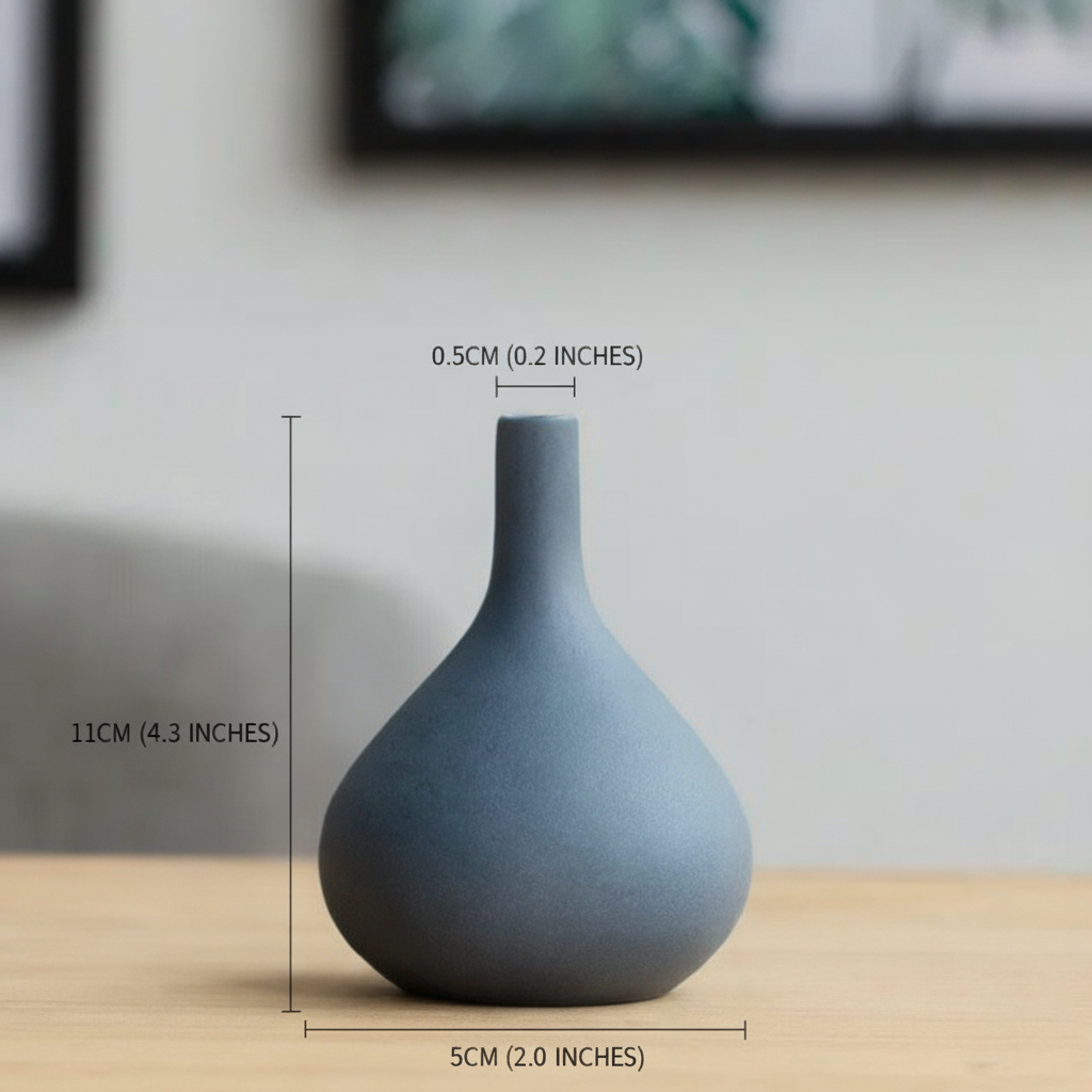 Hom & Ember – Modern Minimal Vase