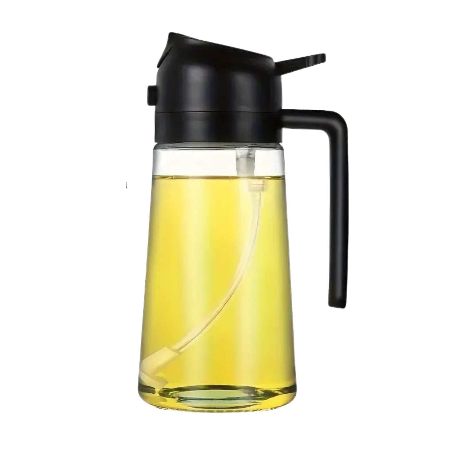 Hom & Ember – 2 in 1 Oil Dispenser 470ml for Precision Pouring - Hom & Ember