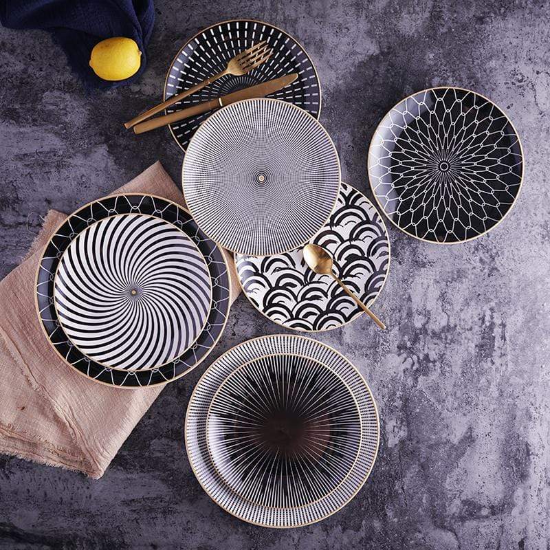 Hom & Ember – Abstract Plates for a Contemporary Touch - Hom & Ember