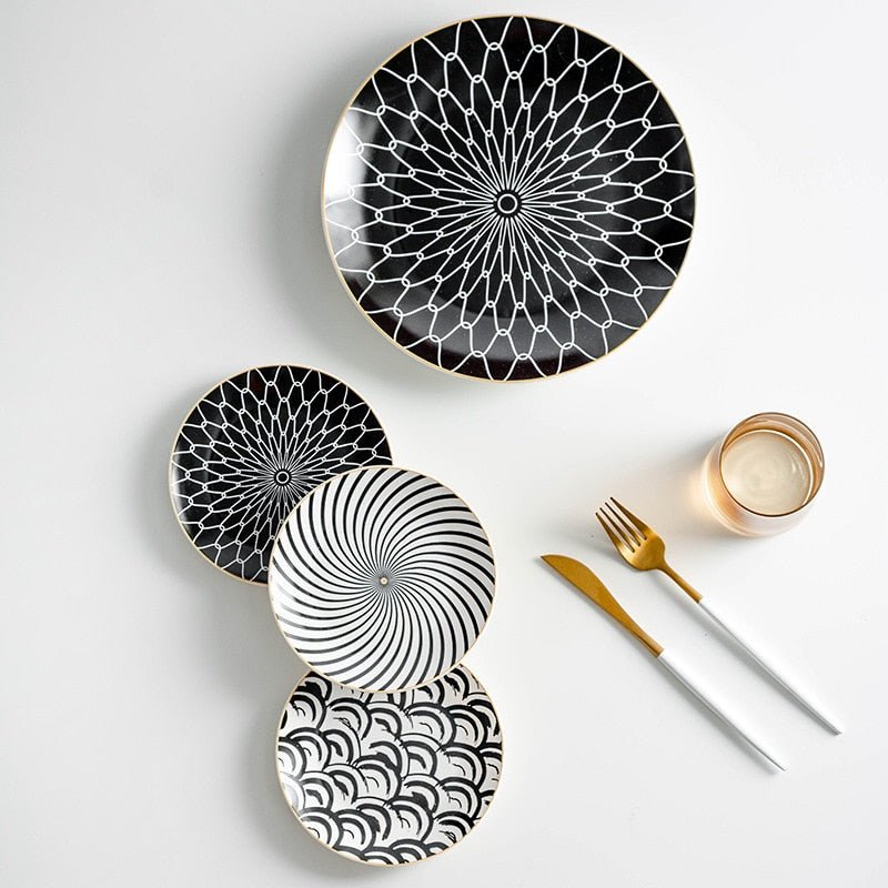 Hom & Ember – Abstract Plates for a Contemporary Touch - Hom & Ember