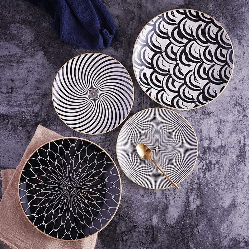Hom & Ember – Abstract Plates for a Contemporary Touch - Hom & Ember