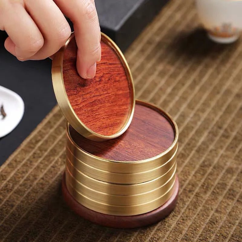 Hom & Ember – Artisan Coaster Set - Hom & Ember