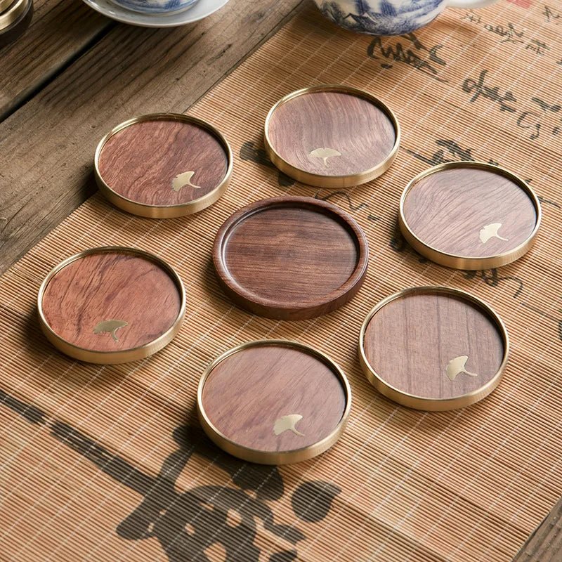 Hom & Ember – Artisan Coaster Set - Hom & Ember