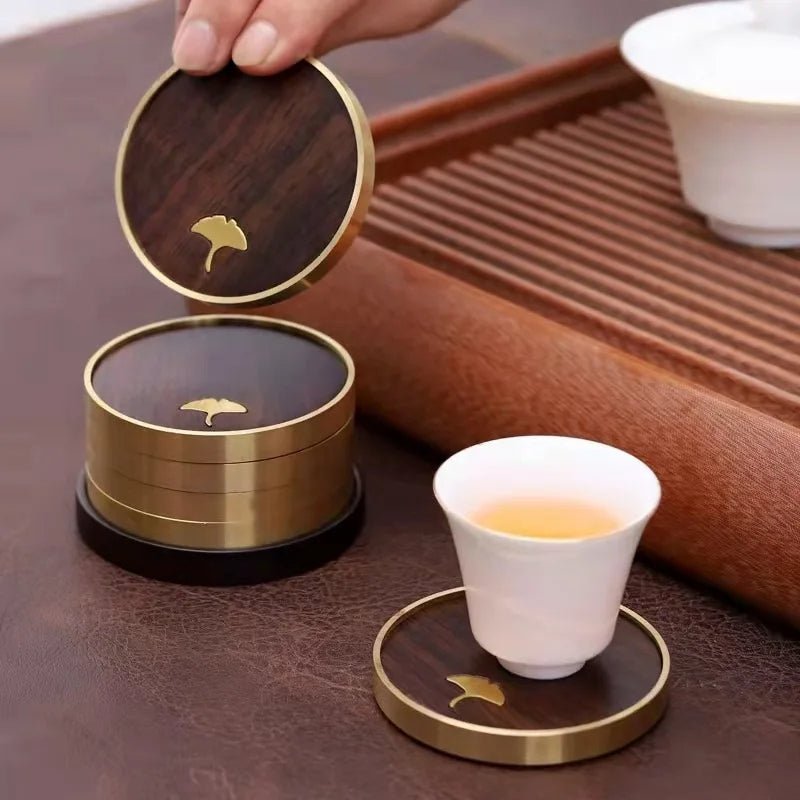 Hom & Ember – Artisan Coaster Set - Hom & Ember