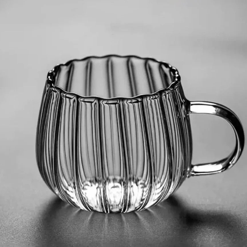 Hom & Ember – Artisanal Glass Ruffle Mugs for a Chic and Cosy Interior - Hom & Ember