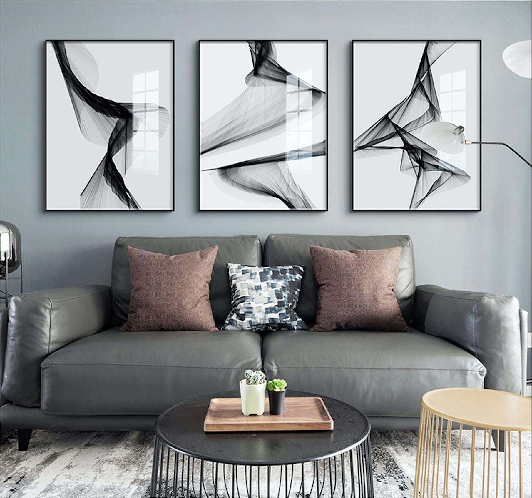 Hom & Ember – Black & White Canvas - Hom & Ember