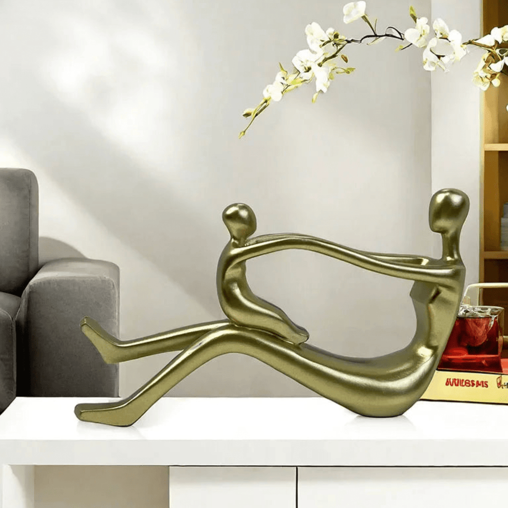 Hom & Ember – Bonded Moments Sculpture for a Touch of Artistic Elegance - Hom & Ember