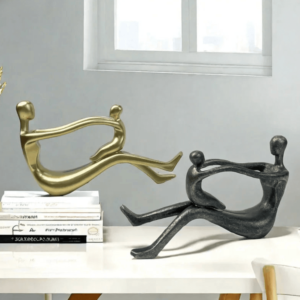 Hom & Ember – Bonded Moments Sculpture for a Touch of Artistic Elegance - Hom & Ember