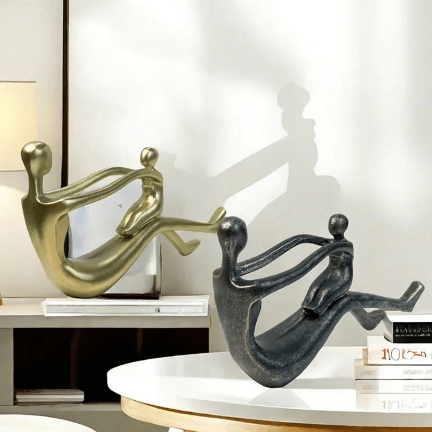 Hom & Ember – Bonded Moments Sculpture for a Touch of Artistic Elegance - Hom & Ember