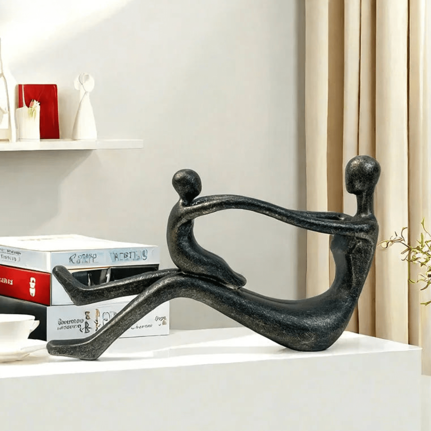 Hom & Ember – Bonded Moments Sculpture for a Touch of Artistic Elegance - Hom & Ember