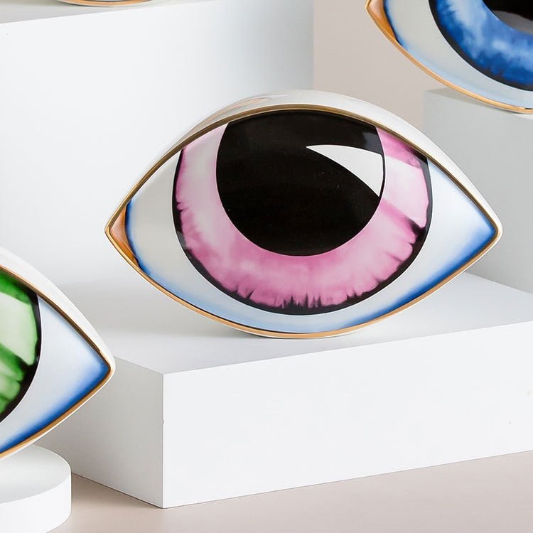 Hom & Ember – Ceramic Eye Sculpture for a Contemporary Touch - Hom & Ember