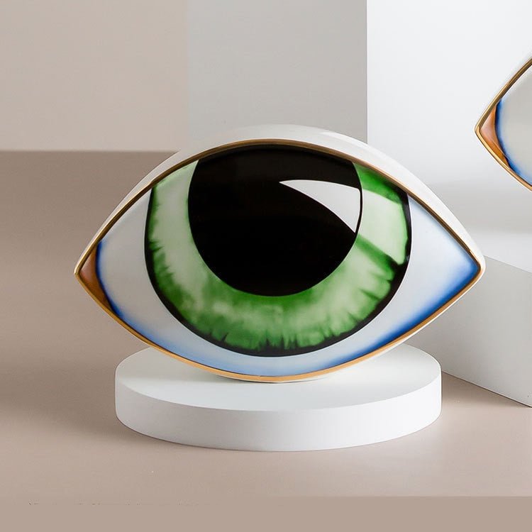 Hom & Ember – Ceramic Eye Sculpture for a Contemporary Touch - Hom & Ember