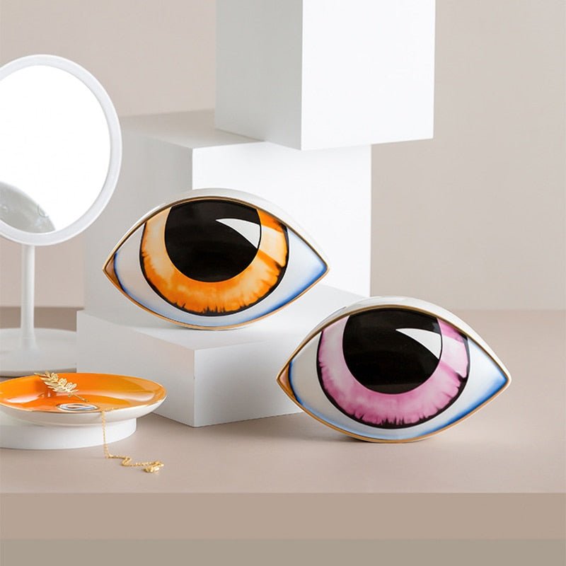 Hom & Ember – Ceramic Eye Sculpture for a Contemporary Touch - Hom & Ember