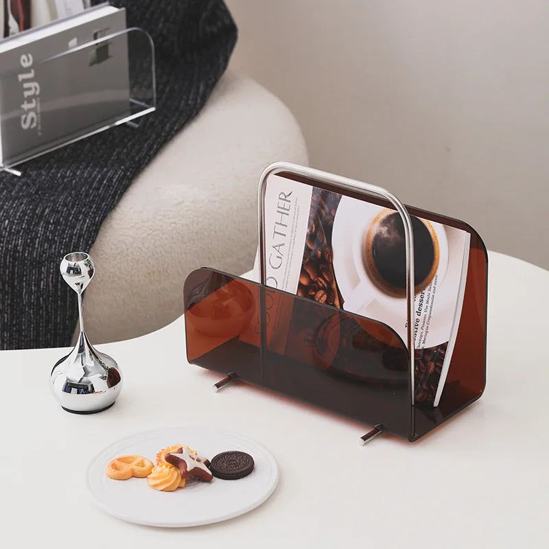 Hom & Ember – Chera Magazine Holder - Hom & Ember