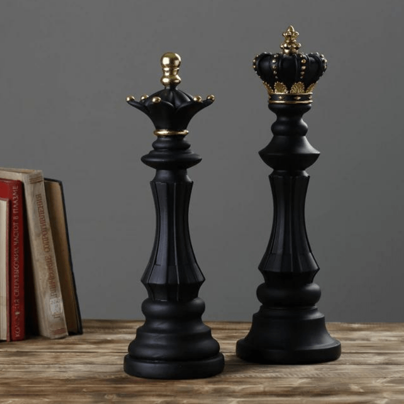 Hom & Ember – Chess Sculpture for a Sophisticated Touch - Hom & Ember