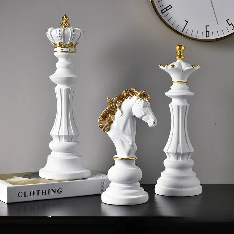 Hom & Ember – Chess Sculpture for a Sophisticated Touch - Hom & Ember