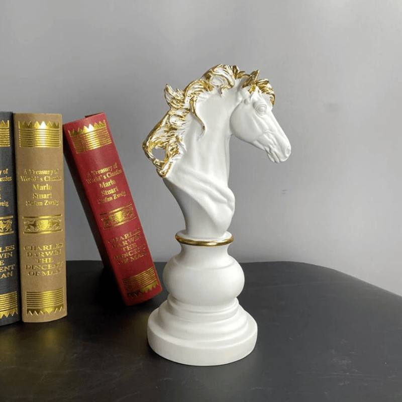 Hom & Ember – Chess Sculpture for a Sophisticated Touch - Hom & Ember