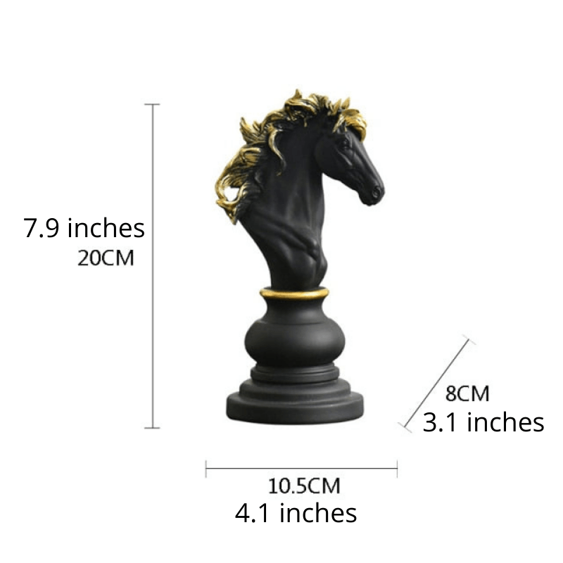Hom & Ember – Chess Sculpture for a Sophisticated Touch - Hom & Ember