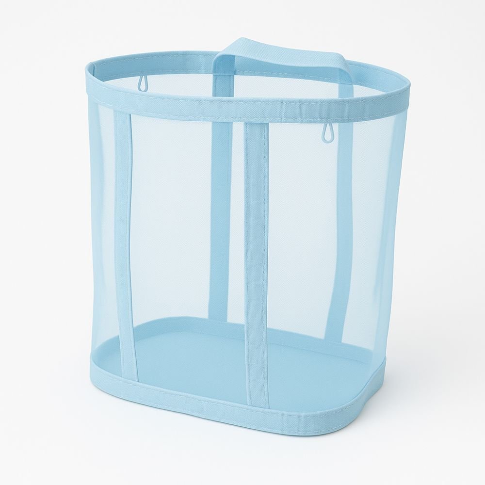 Hom & Ember – Collapsible Mesh Laundry Basket for a Stylish and Organised Home - Hom & Ember