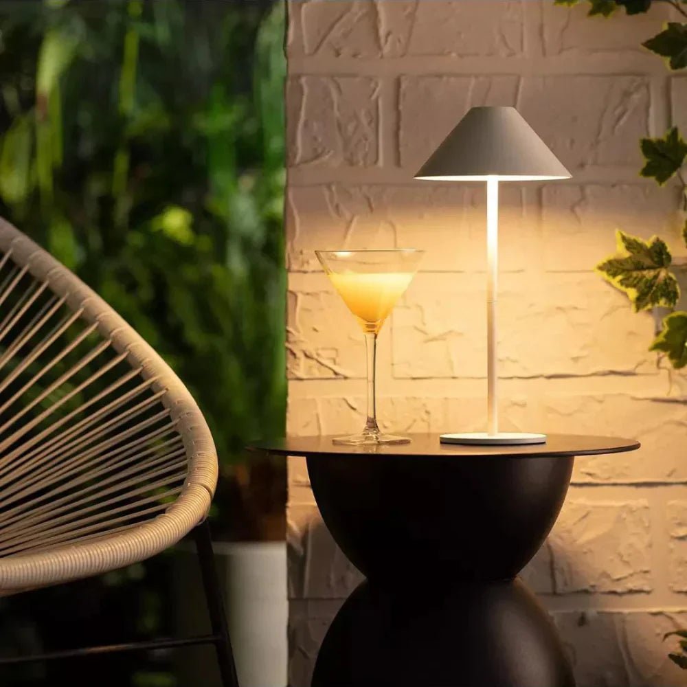 Hom & Ember – Conical Traveler Glow Lamp - Hom & Ember