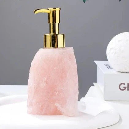 Hom & Ember – Crystal Soap Dispenser for a Touch of Elegance - Hom & Ember