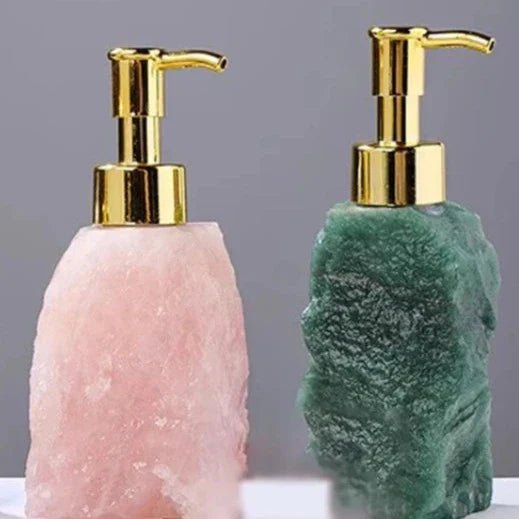 Hom & Ember – Crystal Soap Dispenser for a Touch of Elegance - Hom & Ember