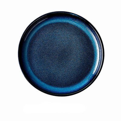 Hom & Ember – Deep Blue Oceano Plates - Hom & Ember
