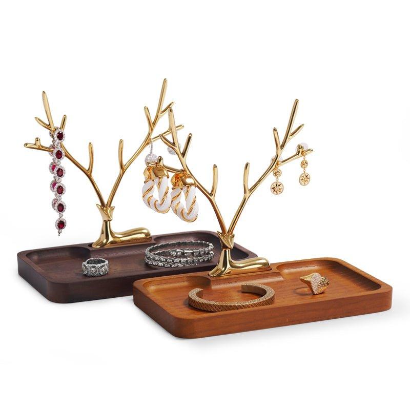 Hom & Ember – Designer Wooden Jewelry Tray - Hom & Ember