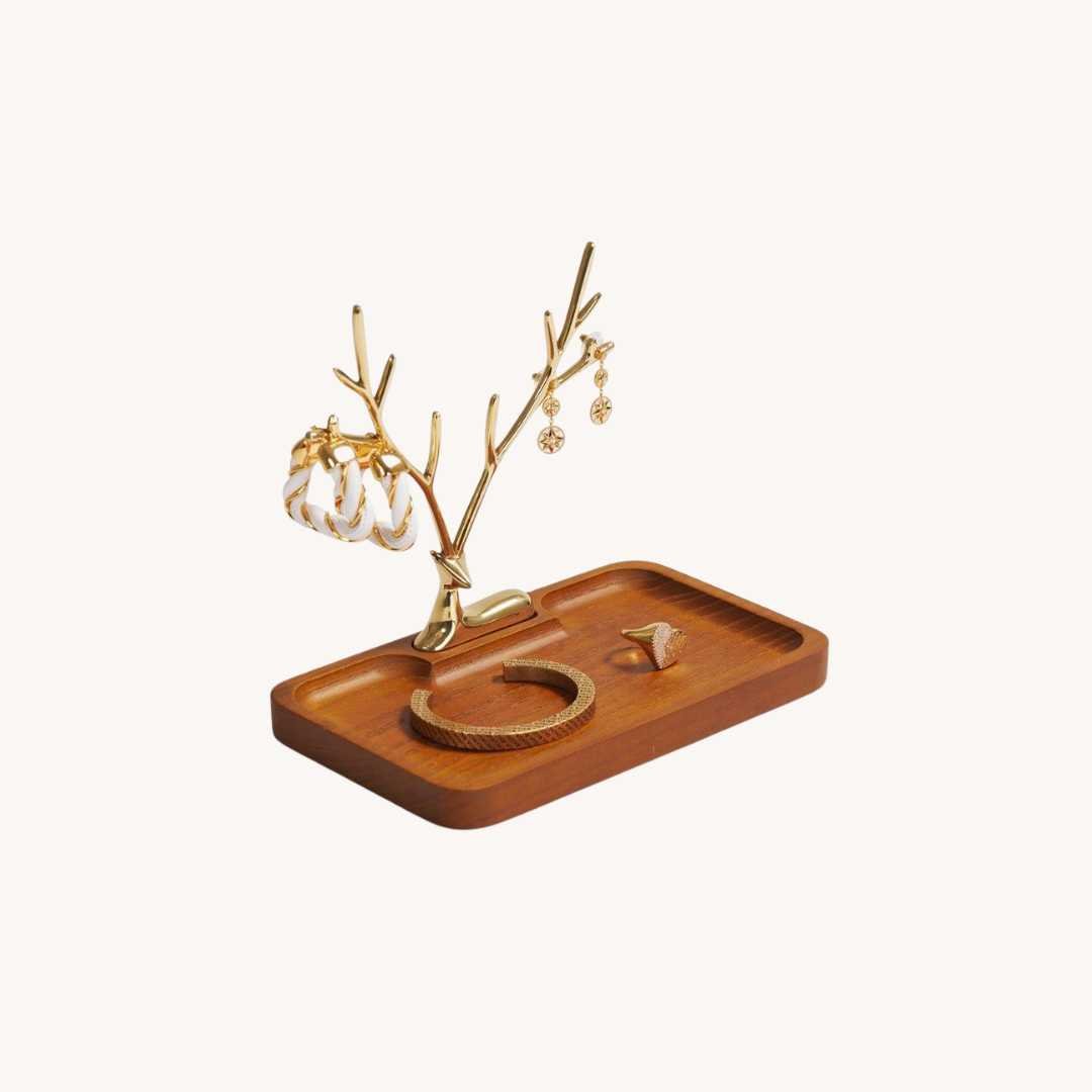 Hom & Ember – Designer Wooden Jewelry Tray - Hom & Ember