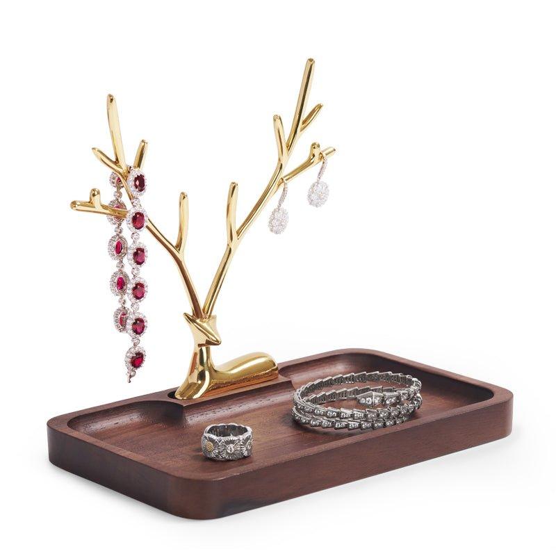 Hom & Ember – Designer Wooden Jewelry Tray - Hom & Ember