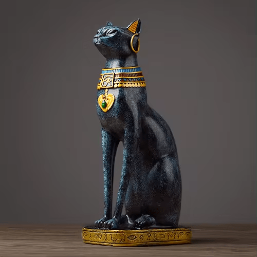 Hom & Ember – Egyptian Cat Statue - Hom & Ember