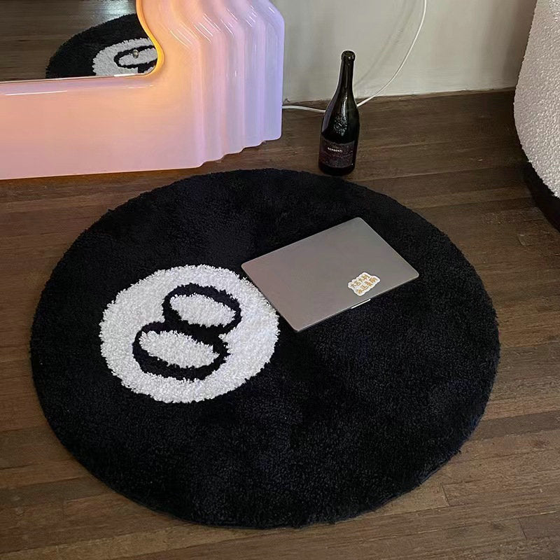 Hom & Ember – Eight Ball Rug for a Playful Touch - Hom & Ember