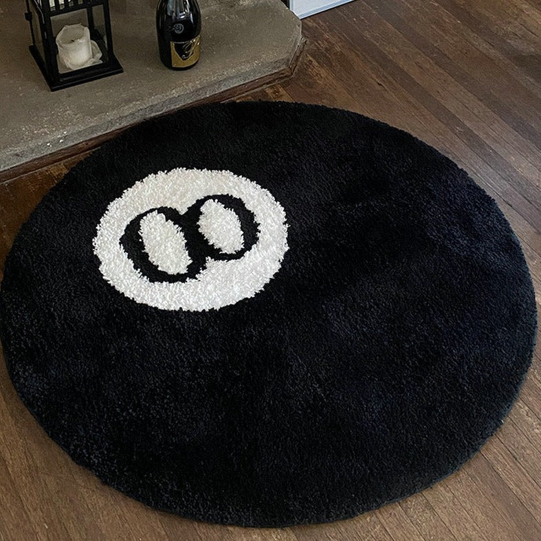 Hom & Ember – Eight Ball Rug for a Playful Touch - Hom & Ember