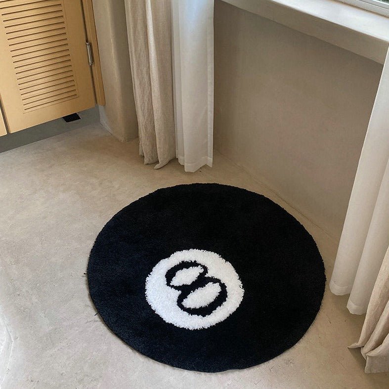 Hom & Ember – Eight Ball Rug for a Playful Touch - Hom & Ember