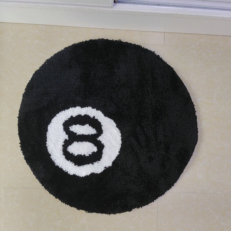 Hom & Ember – Eight Ball Rug for a Playful Touch - Hom & Ember