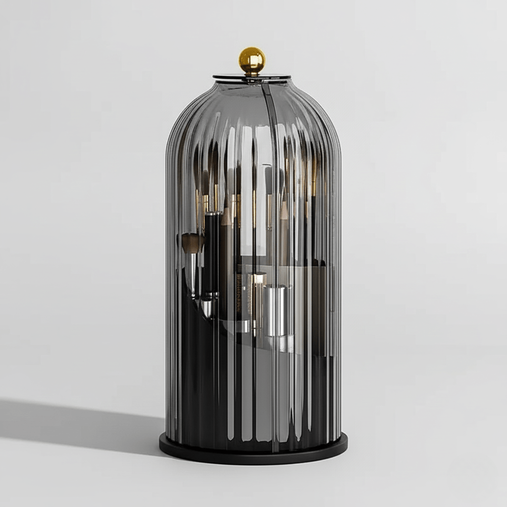 Hom & Ember – Elegant 360° Rotating Acrylic Organiser for a Sophisticated Touch - Hom & Ember