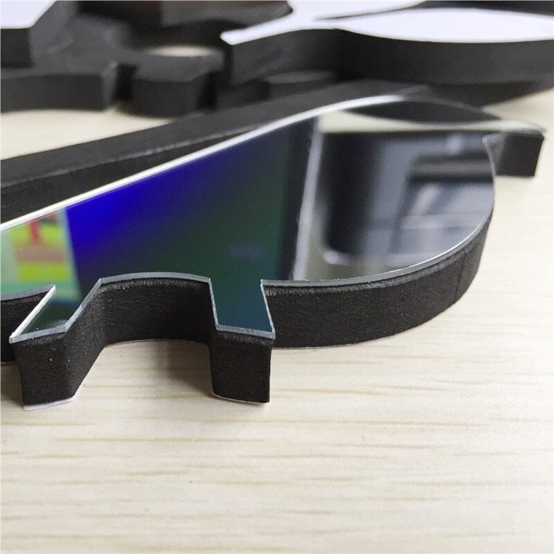 Hom & Ember – Elegant 3D Cat Wall Clock in Chic Design for a Serene Ambiance - Hom & Ember