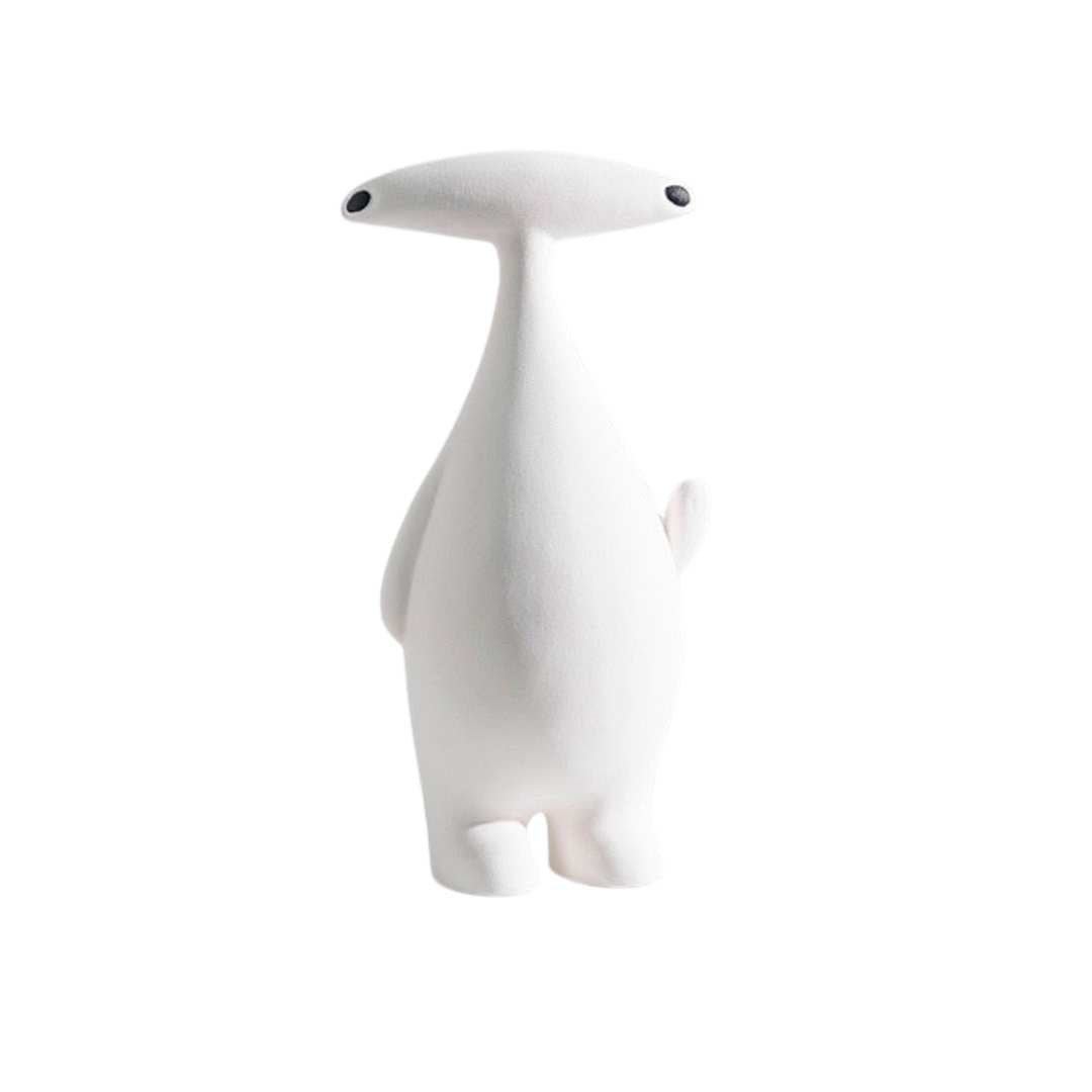 Hom & Ember – Elegant Abstract Alien Resin Sculpture for Modern Spaces with Aesthetic Charm - Hom & Ember