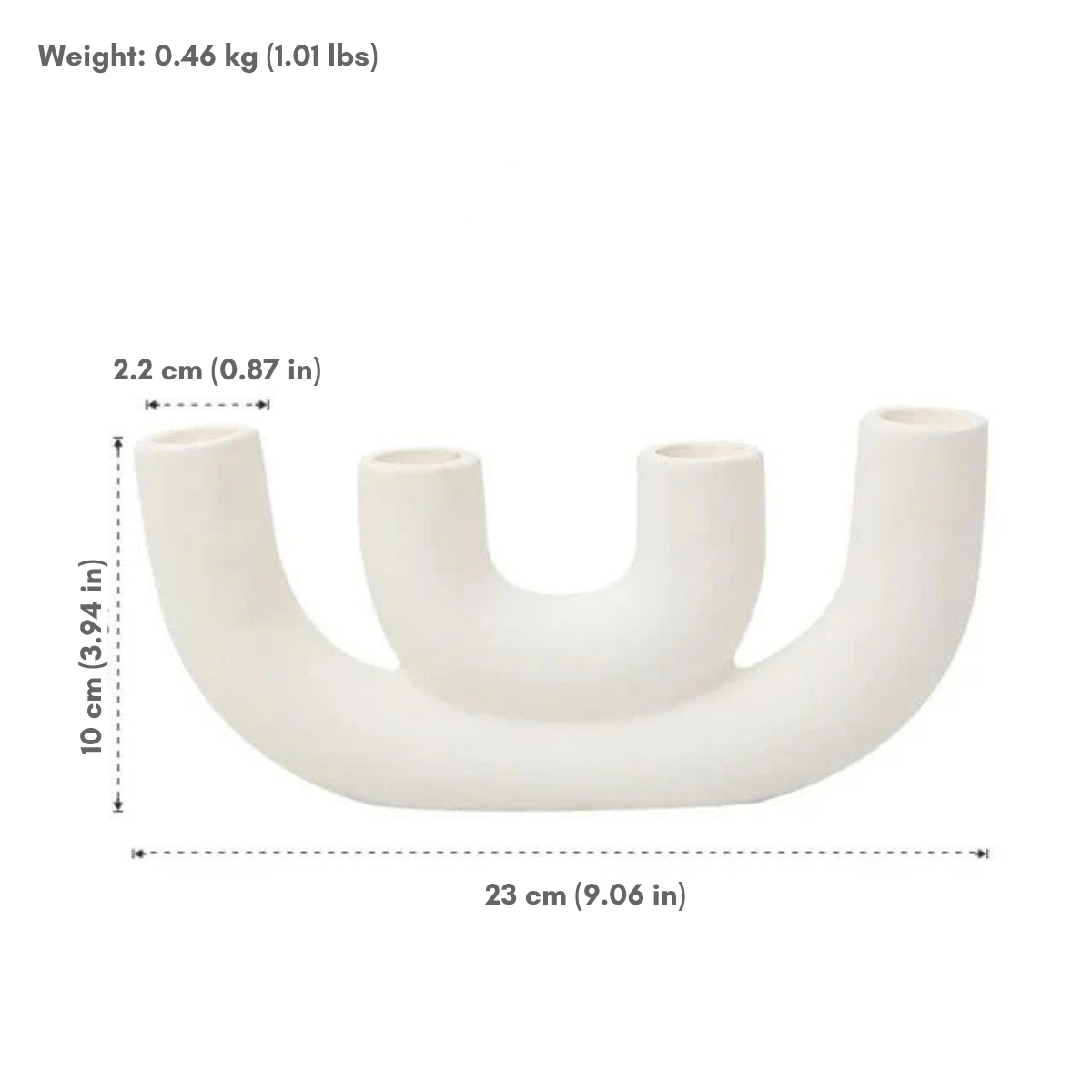 Hom & Ember – Elegant Abstract Ceramic Sculpture for a Serene Ambiance - Hom & Ember