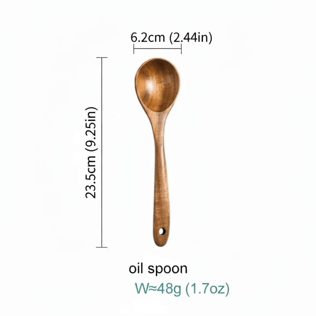 Hom & Ember – Elegant Acacia Wood Kitchen Cooking Utensils Collection for a Serene Culinary Experience - Hom & Ember