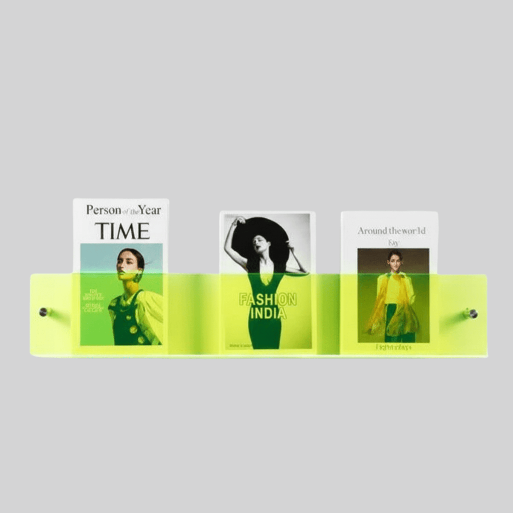 Hom & Ember – Elegant Acrylic Wall Shelf for Contemporary Spaces, Exuding Modern Sophistication - Hom & Ember