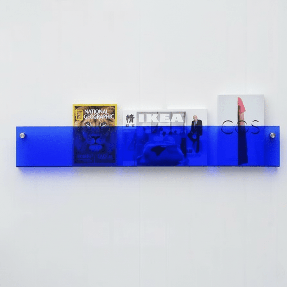 Hom & Ember – Elegant Acrylic Wall Shelf for Contemporary Spaces, Exuding Modern Sophistication - Hom & Ember