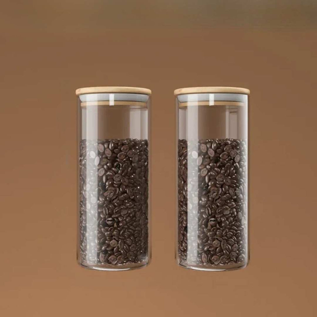 Hom & Ember – Elegant Airtight Glass Jar for a Stylish and Sophisticated Kitchen Aesthetics - Hom & Ember