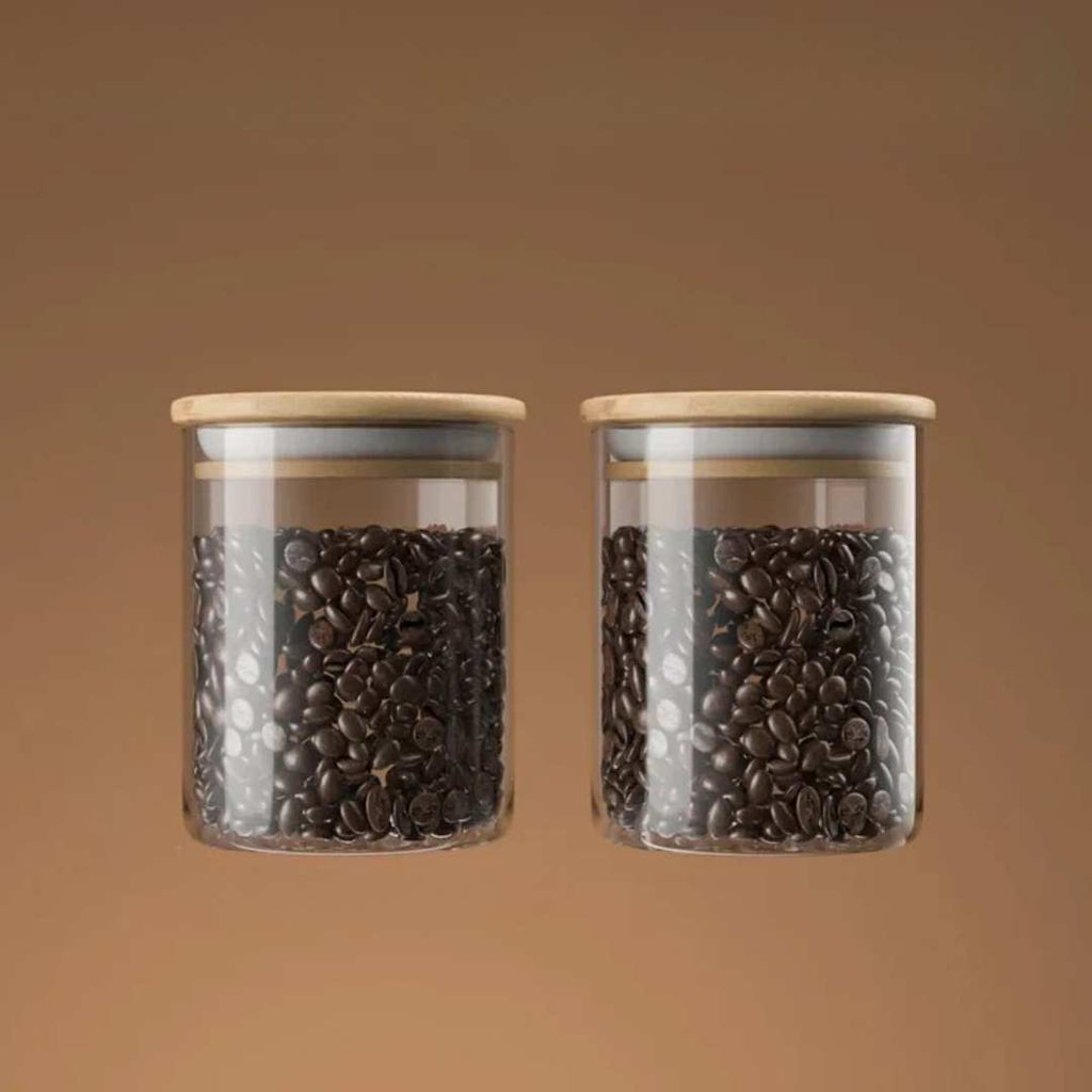 Hom & Ember – Elegant Airtight Glass Jar for a Stylish and Sophisticated Kitchen Aesthetics - Hom & Ember