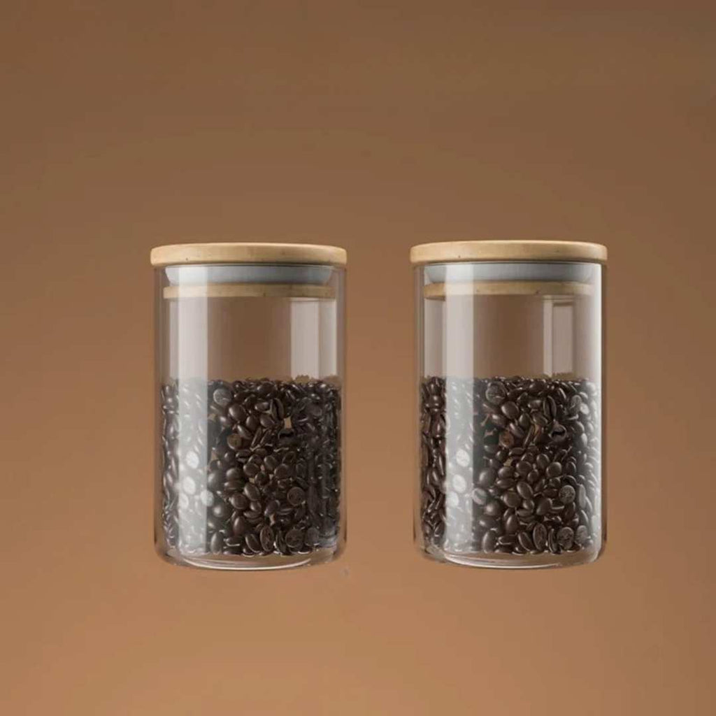 Hom & Ember – Elegant Airtight Glass Jar for a Stylish and Sophisticated Kitchen Aesthetics - Hom & Ember