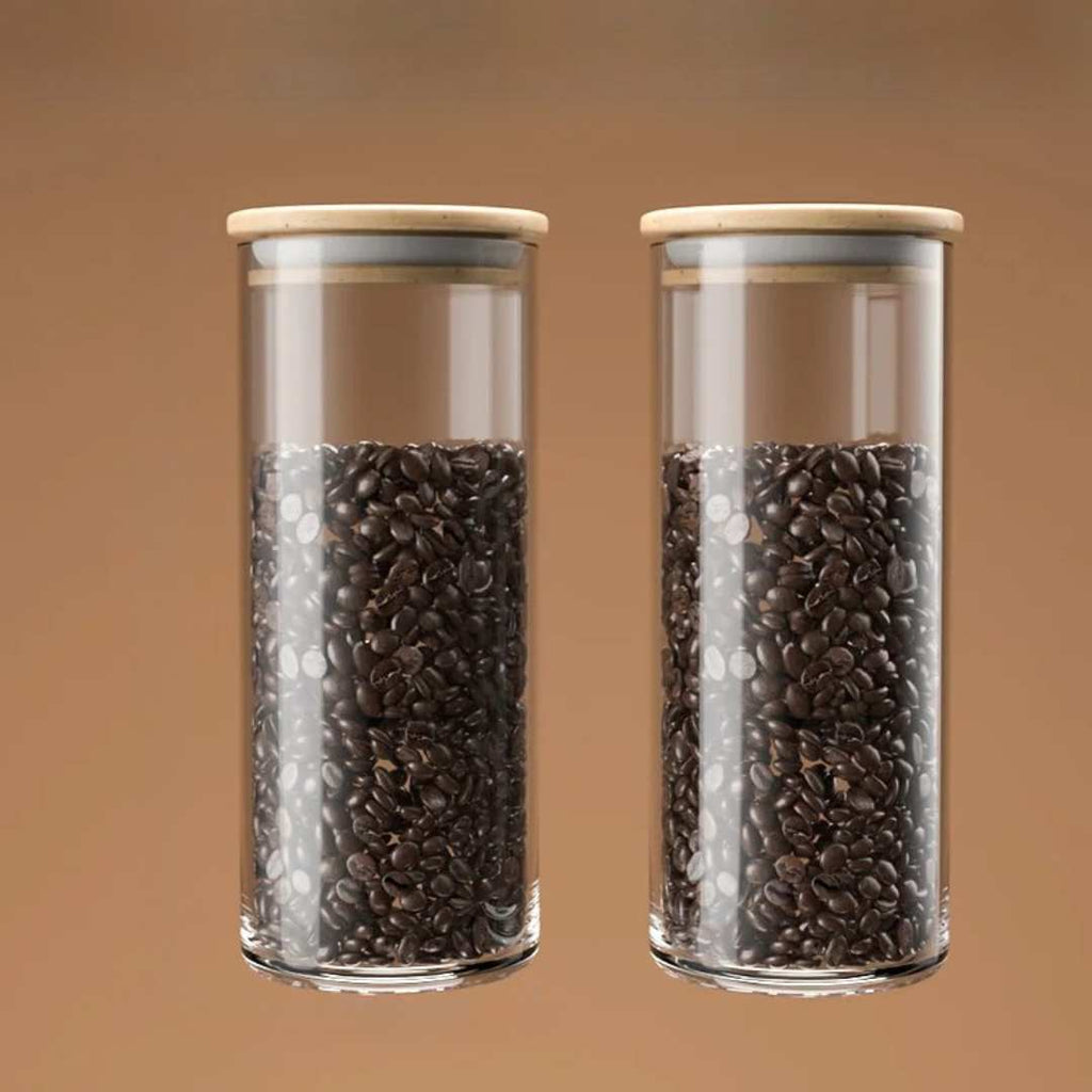 Hom & Ember – Elegant Airtight Glass Jar for a Stylish and Sophisticated Kitchen Aesthetics - Hom & Ember