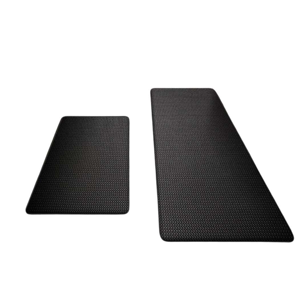 Hom & Ember – Elegant Anti - Fatigue Kitchen Mat for Comfortable Cooking Spaces with Timeless Charm - Hom & Ember